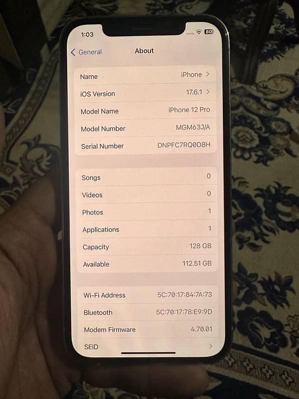 iPhone 12 Pro 128Gb Waterpack (Bypassed) 4