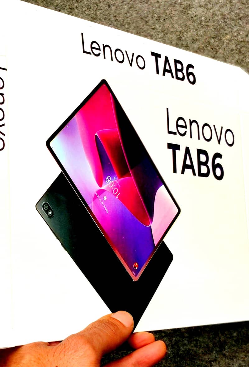 Lenovo Tab 6 |PUBG Supported at 60FPS HD | 4GB 64GB | Data SIM 4G 7