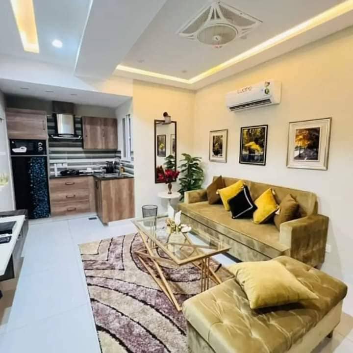 One bed apartment available for rent in bahria town lahore 2