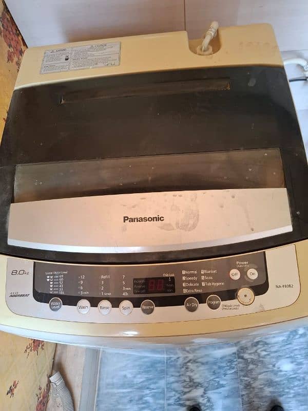 panasonic 8 kg fully automatic 0