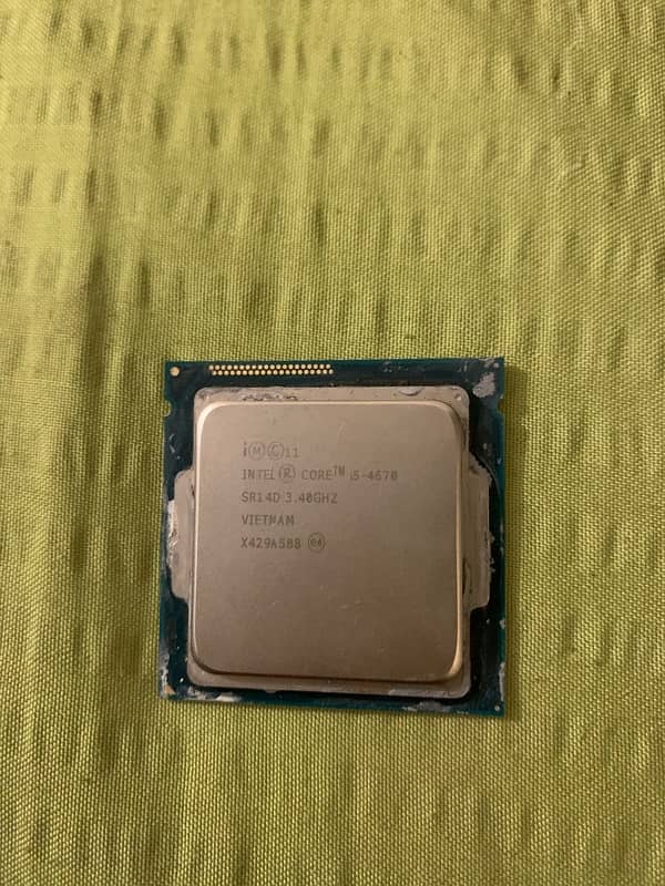 i5 4670 3.4ghz (4th gen processor) 0