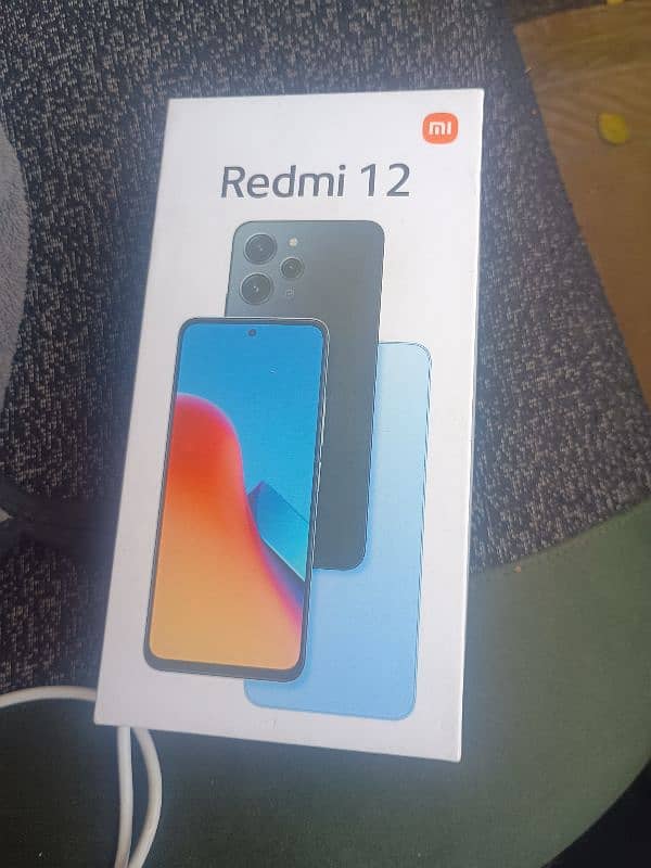 REDMI 12 WITH BOX 8/128 0