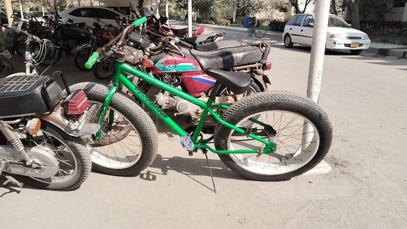 Fat bike in good condition 3