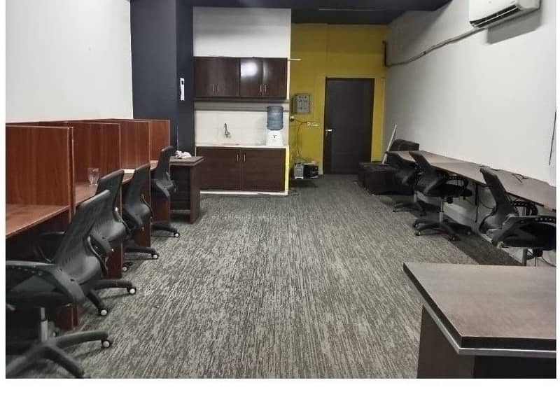 Fully furnish office Area 600 Square Feet Office Available For Rent Real Pictures In Main Boulevard Road Gulberg 3 Lahore 2