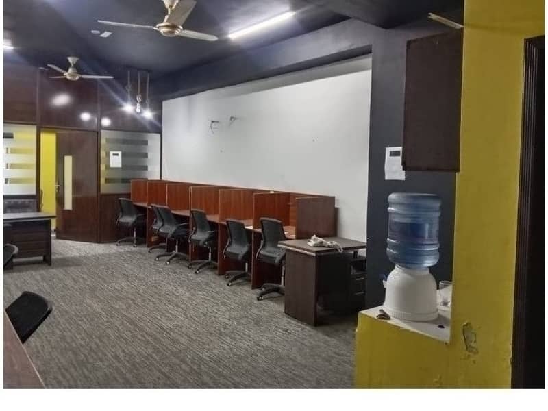 Fully furnish office Area 600 Square Feet Office Available For Rent Real Pictures In Main Boulevard Road Gulberg 3 Lahore 5