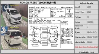 Honda Freed 2019 HYBRID EX