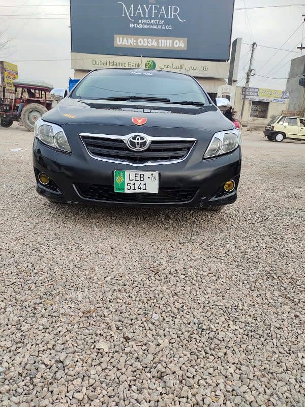 Corolla GLI 2009 Modal Lahore Number VIP Condition 2