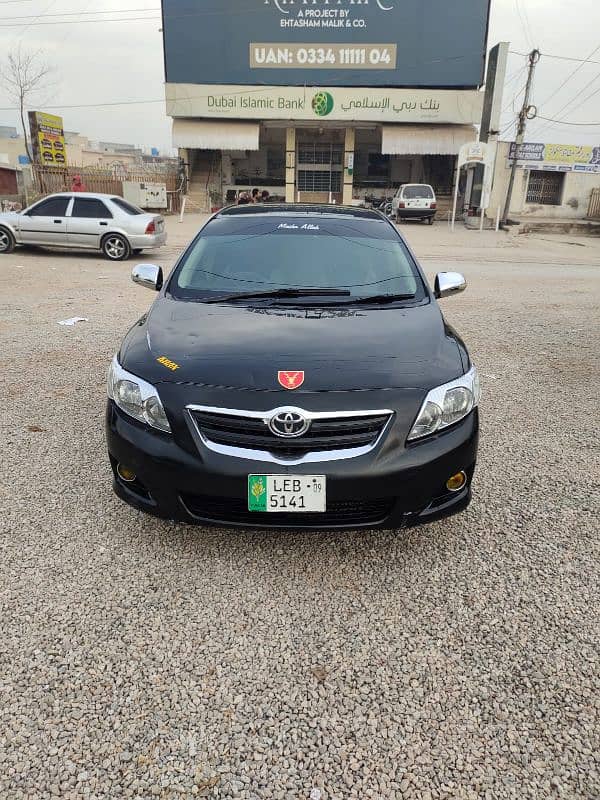 Corolla GLI 2009 Modal Lahore Number VIP Condition 4