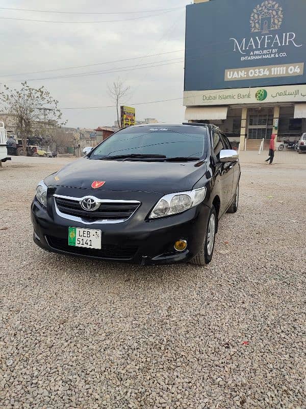 Corolla GLI 2009 Modal Lahore Number VIP Condition 8