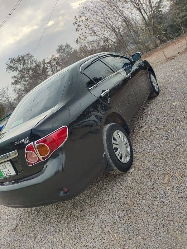 Corolla GLI 2009 Modal Lahore Number VIP Condition 10