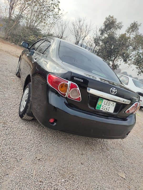 Corolla GLI 2009 Modal Lahore Number VIP Condition 14