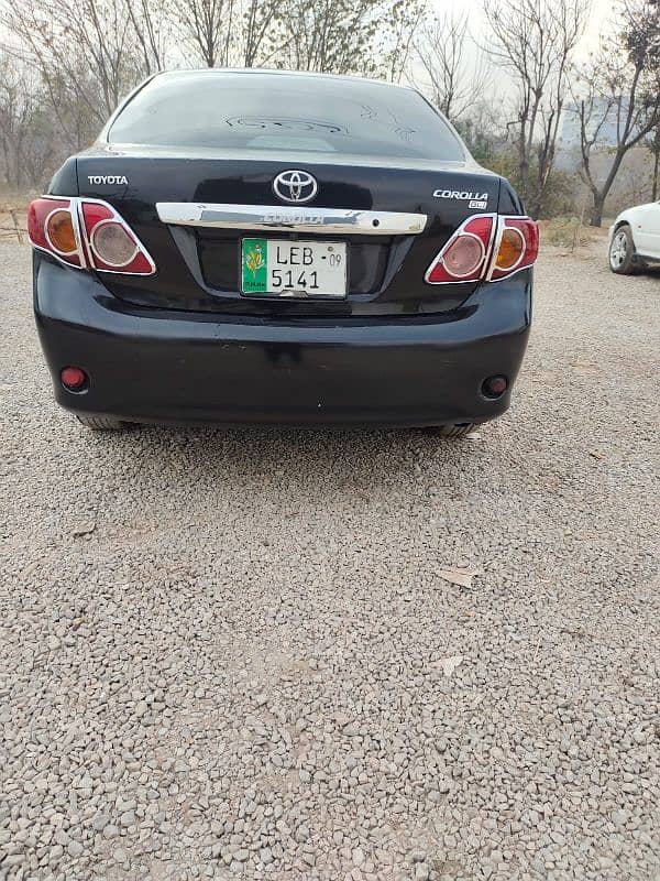 Corolla GLI 2009 Modal Lahore Number VIP Condition 16