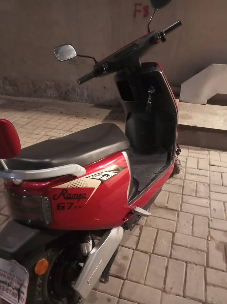 New Asia Ramza G7 ev scooty For Sale | Electric Scooters | 03303577577 2