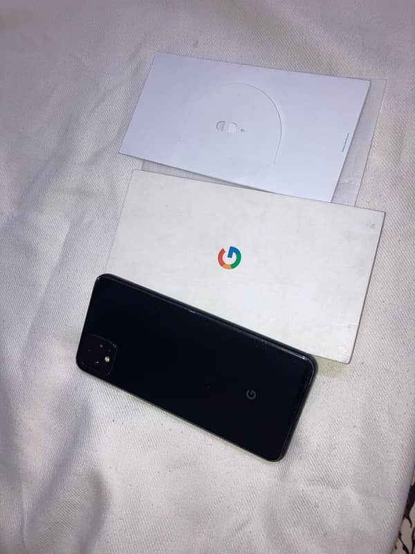 Google Pixel 4xl 6-64gb pta with Box and original cable type c 7