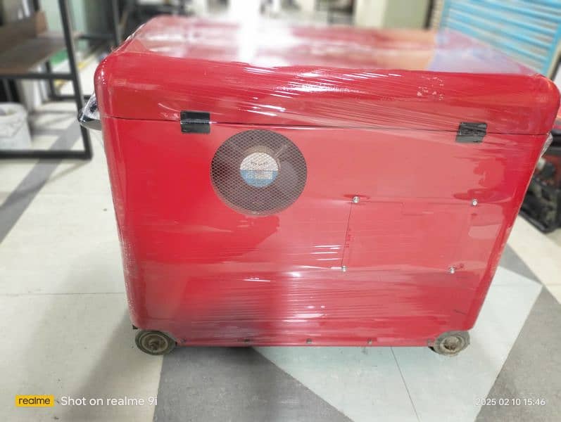 PARKINS Cummins 10kva sound prouf canopy generatoru 10