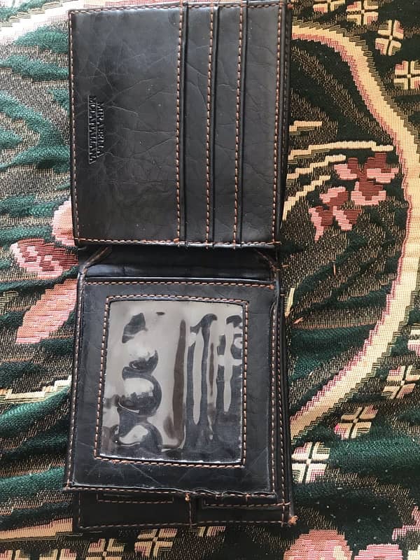 100% pure leather mens wallets 12