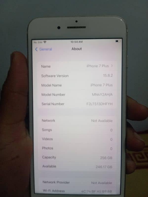 iPhone 7 Plus 256gb PTA Approved 3