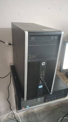 HP i5 3rd Gen 8300 Tower PC with LCD