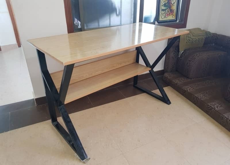 office table study table office workstation 2x4 ft 3