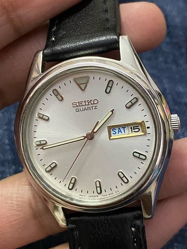 Seiko quartz vintage japan 1