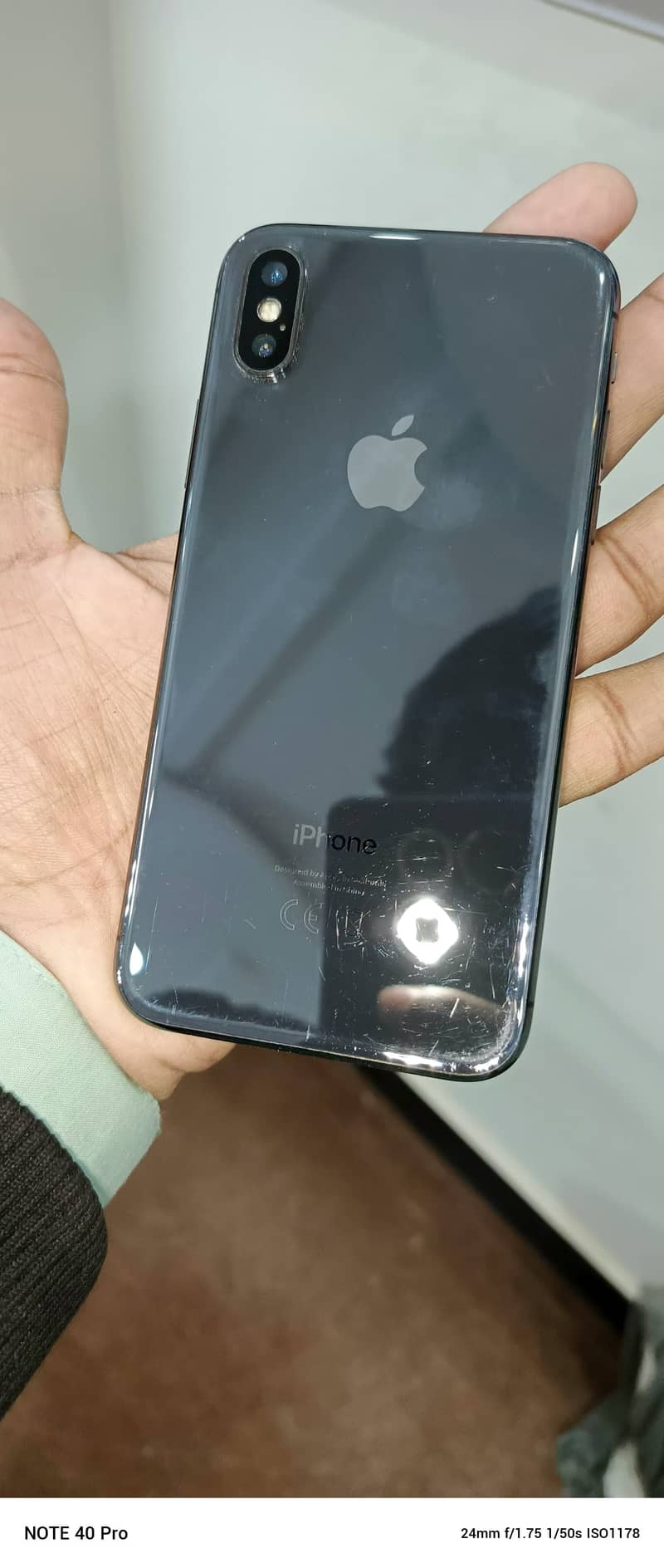 03195212208 Apple iPhone X non pta 256 gb 89 batery 10by10 0