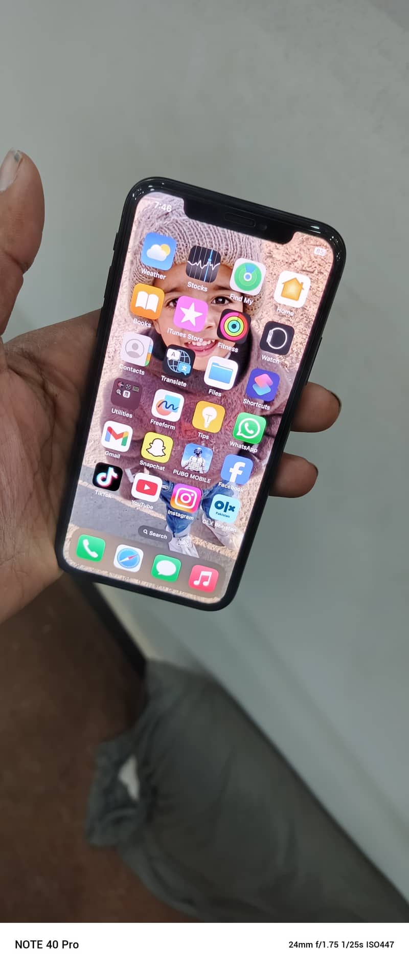 03195212208 Apple iPhone X non pta 256 gb 89 batery 10by10 6