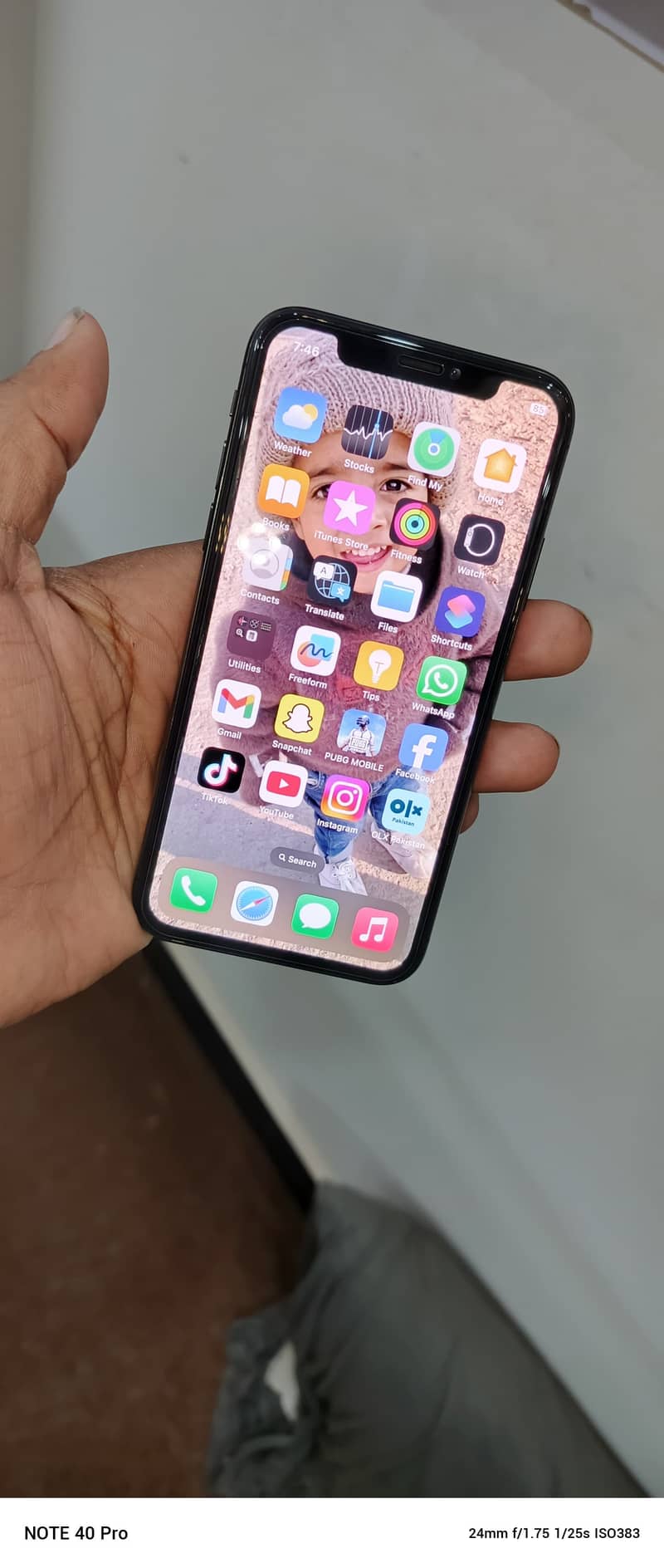 03195212208 Apple iPhone X non pta 256 gb 89 batery 10by10 7