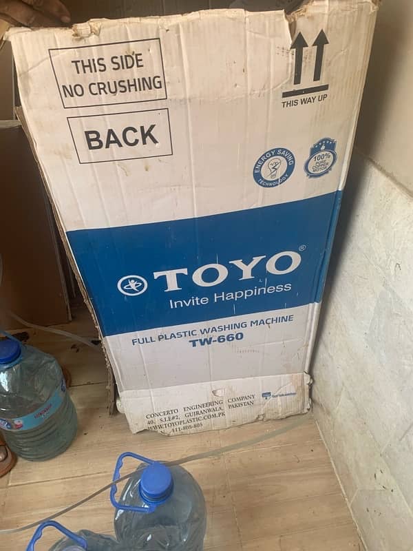 toyo washing machine 3