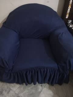 6 seater sofa in used saleout with cower