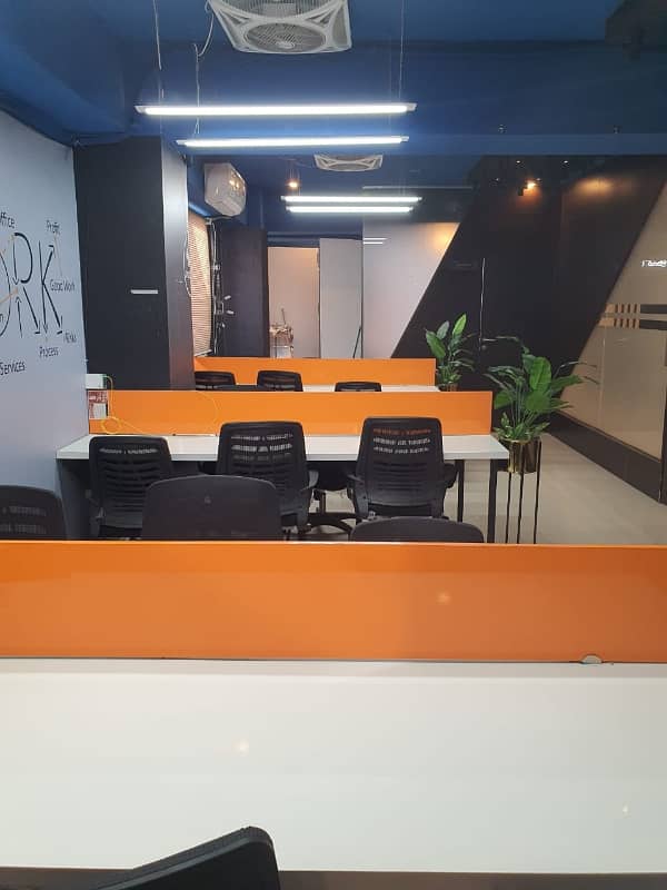 VIP LAVISH FURNISHED OFFICE FOR RENT WITH LIFT 14