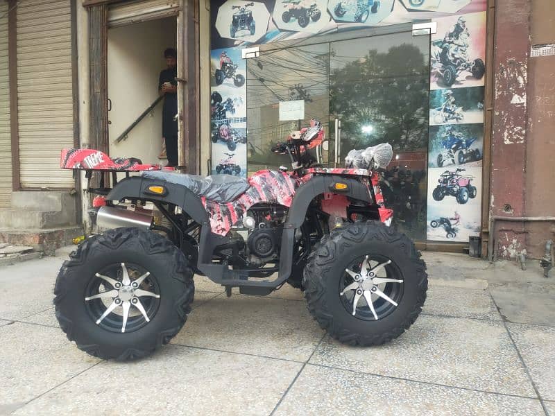 Box Pack 250cc Auto Engine Atv Quad 4 Wheels Bikes Delivery In All Pak 1