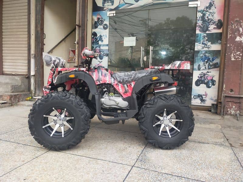 Box Pack 250cc Auto Engine Atv Quad 4 Wheels Bikes Delivery In All Pak 4