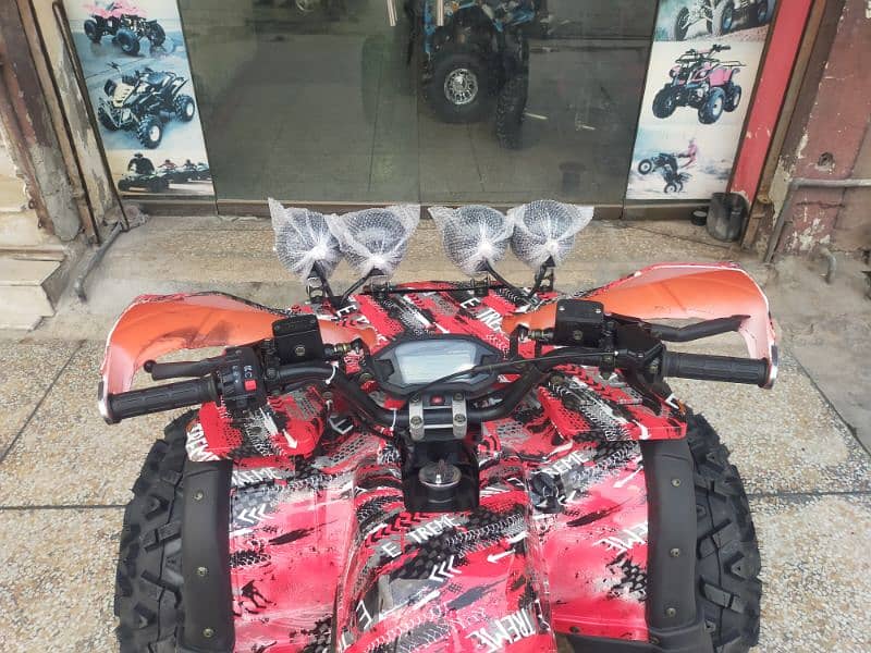 Box Pack 250cc Auto Engine Atv Quad 4 Wheels Bikes Delivery In All Pak 9