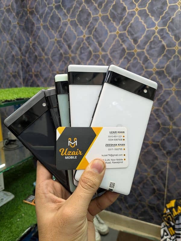 Google pixel 6a 6/128 dual sim PTA Approved 1