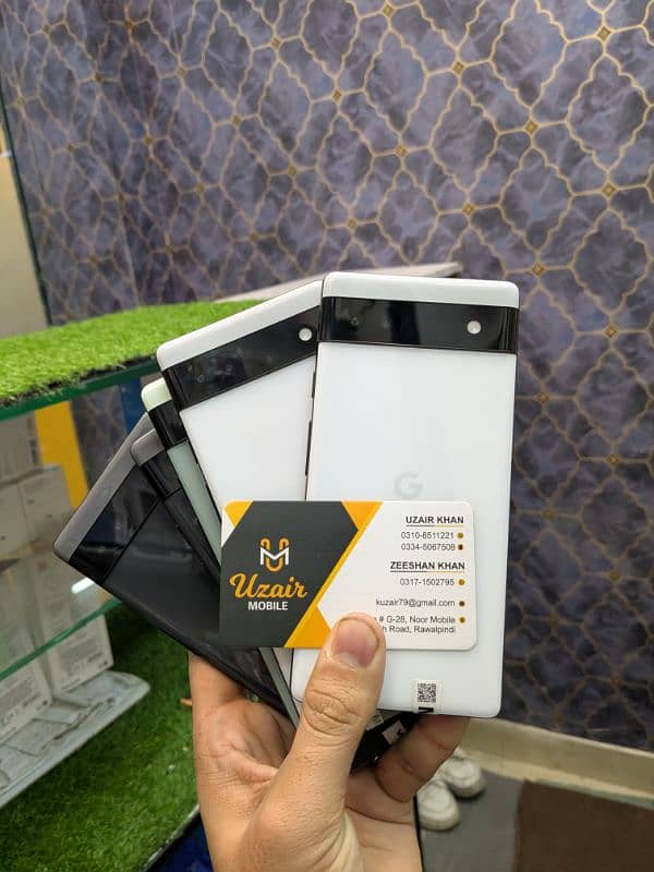 Google pixel 6a 6/128 dual sim PTA Approved 4