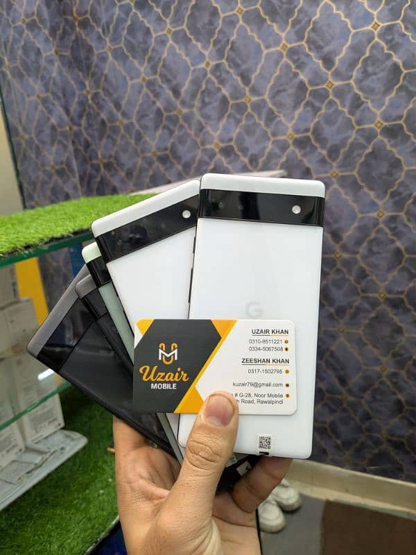Google pixel 6a 6/128 dual sim PTA Approved 5