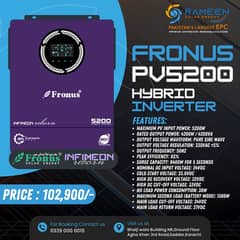 FRONUS 5KW Hybrid Solar Inverter – Rameen SoIar Best Price In Karachi