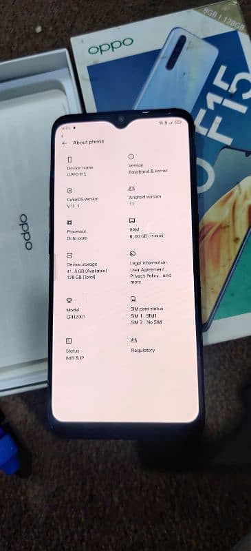 OPPO F15. URGENT SALE  8/128GB 6