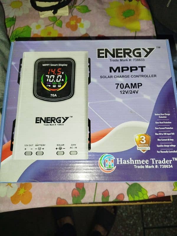 Energy 70 amp mppt controller 1