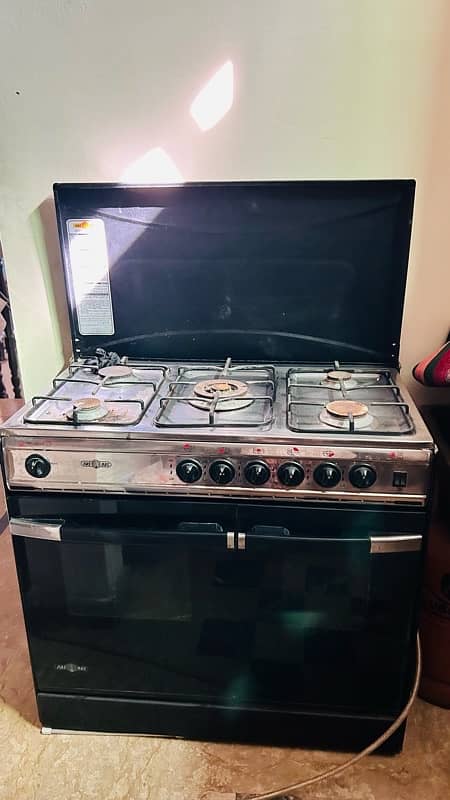 NAS GAS almost new not even rust stove and oven 7