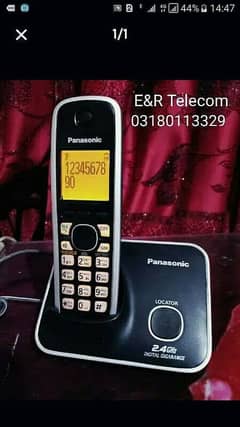 Panasonic cordless phone 3711 cash on free delivery all Pakistan