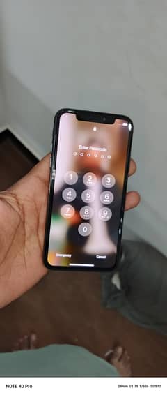 03195212208 Apple iPhone X non pta 256 gb 89 batery 10by10 all ok 1x m