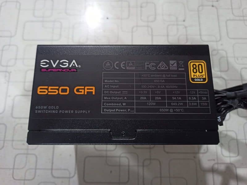 Evga 650watt power supply 0