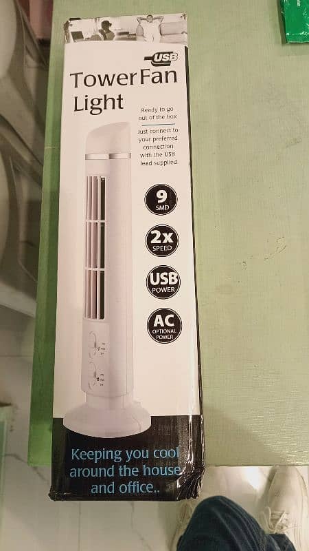 USB TOWER LIGHT FAN 4