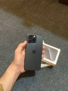 iPhone 15 Pro Max Black Titanium | 7 Months Warranty