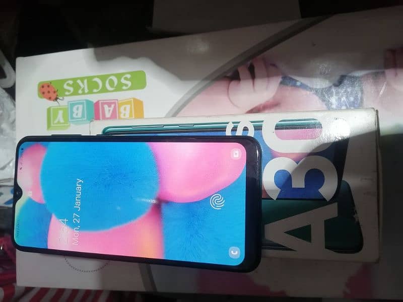 Samsung galaxy A30s Display Finger print 1