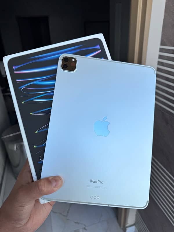 Ipad Pro M2 4rd Generation (Cellular) 128GB Silver 1