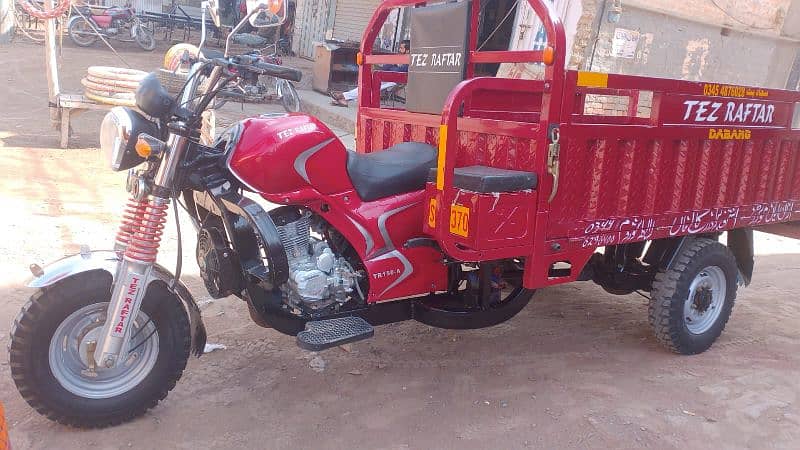 New condition Tez raftar 150cc loader Rickshaw for sale. 4