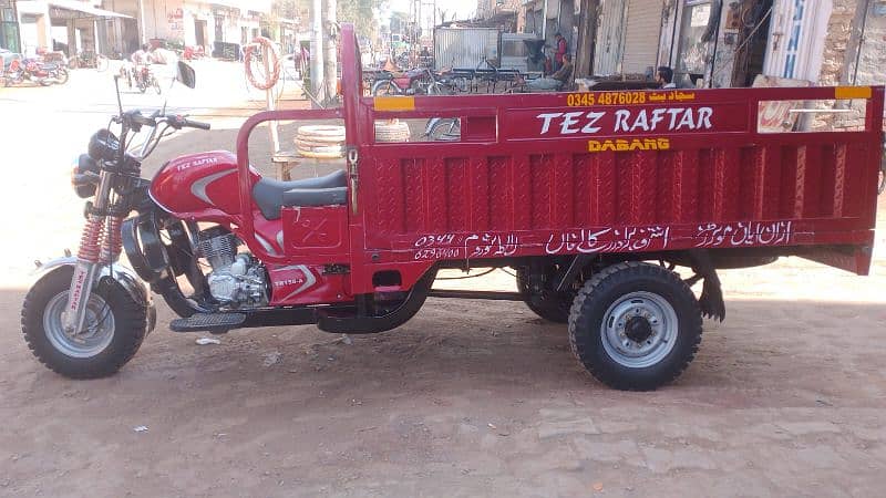 New condition Tez raftar 150cc loader Rickshaw for sale. 5