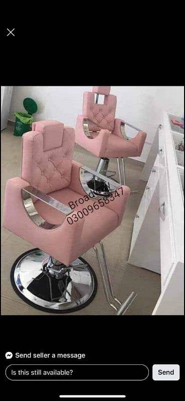 Salon Chair Barber chair Massage bed Manicure pedicure Shampoo unit 5